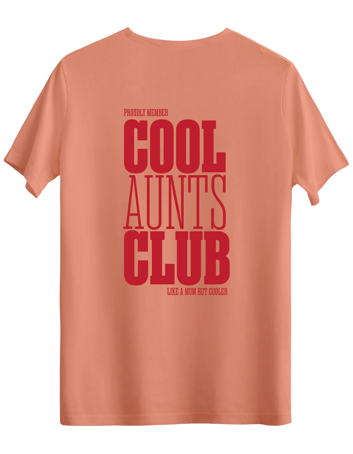Cool Aunts Club Baskılı Bisiklet Yaka Regular T-shirt
