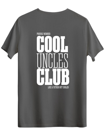 Cool Uncles Club Baskılı Bisiklet Yaka Regular T-shirt