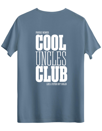 Cool Uncles Club Baskılı Bisiklet Yaka Regular T-shirt
