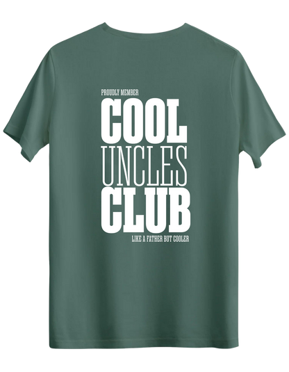 Cool Uncles Club Baskılı Bisiklet Yaka Regular T-shirt