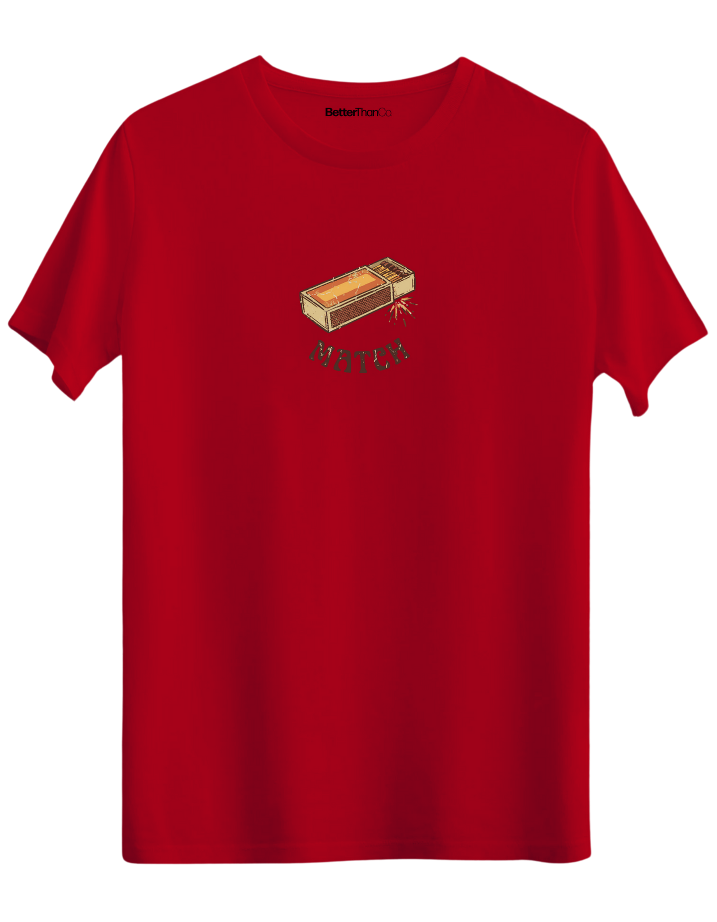 Match! Baskılı Bisiklet Yaka Regular T-shirt