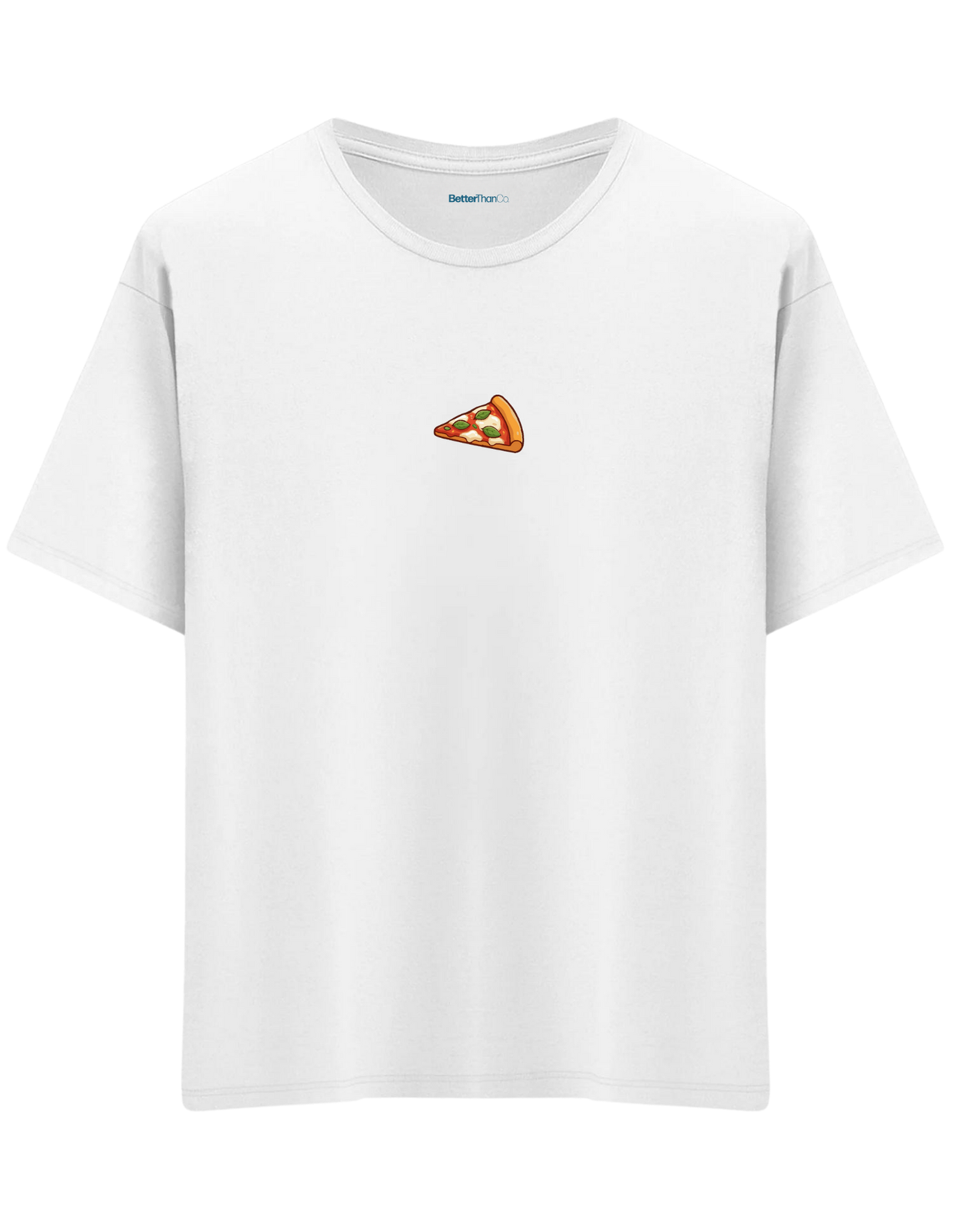 Me! Baskılı Bisiklet Yaka Oversize T-shirt