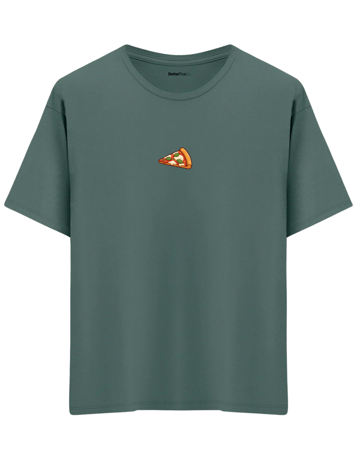 Me! Baskılı Bisiklet Yaka Oversize T-shirt