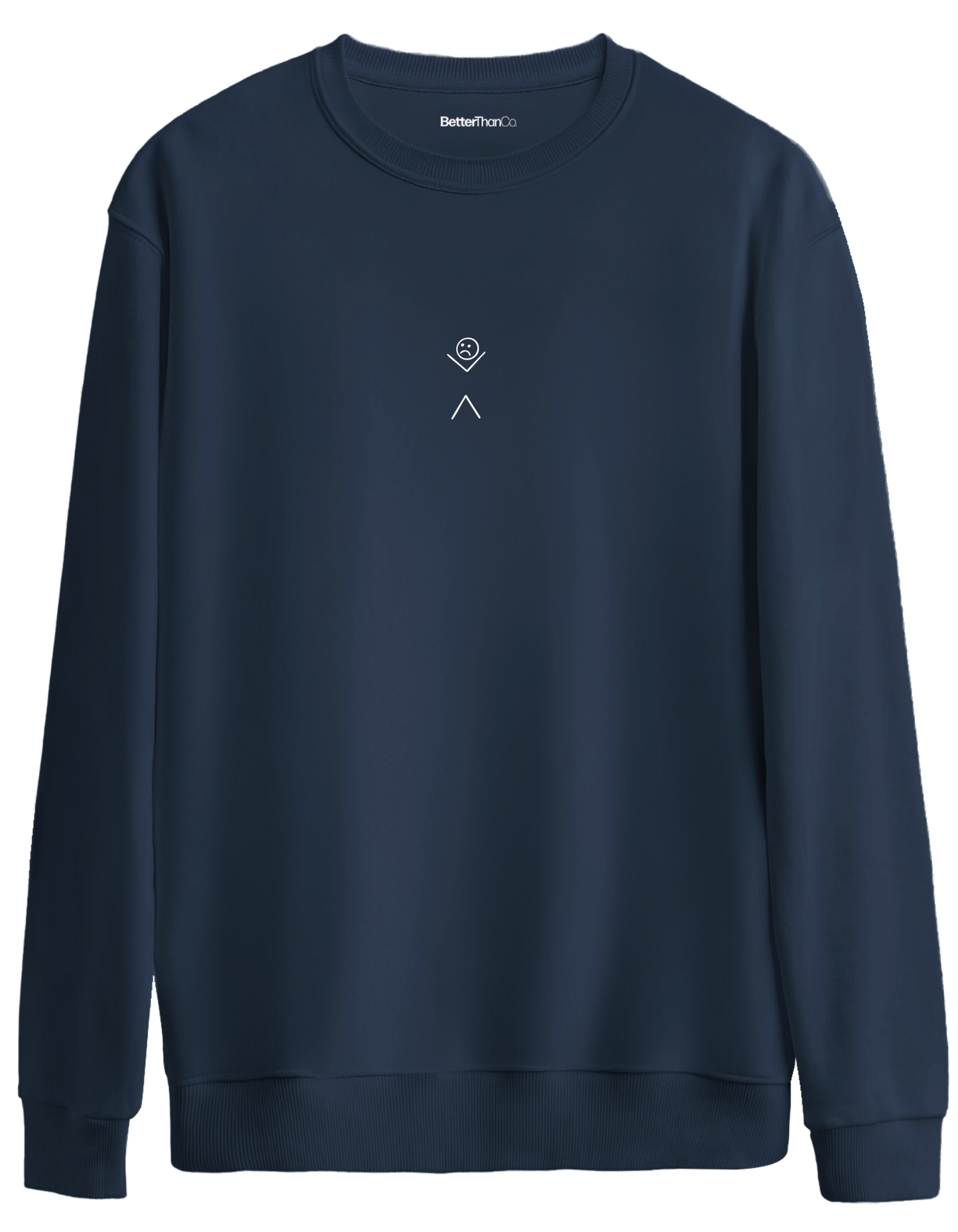My Back! Baskılı Bisiklet Yaka Oversize Sweatshirt