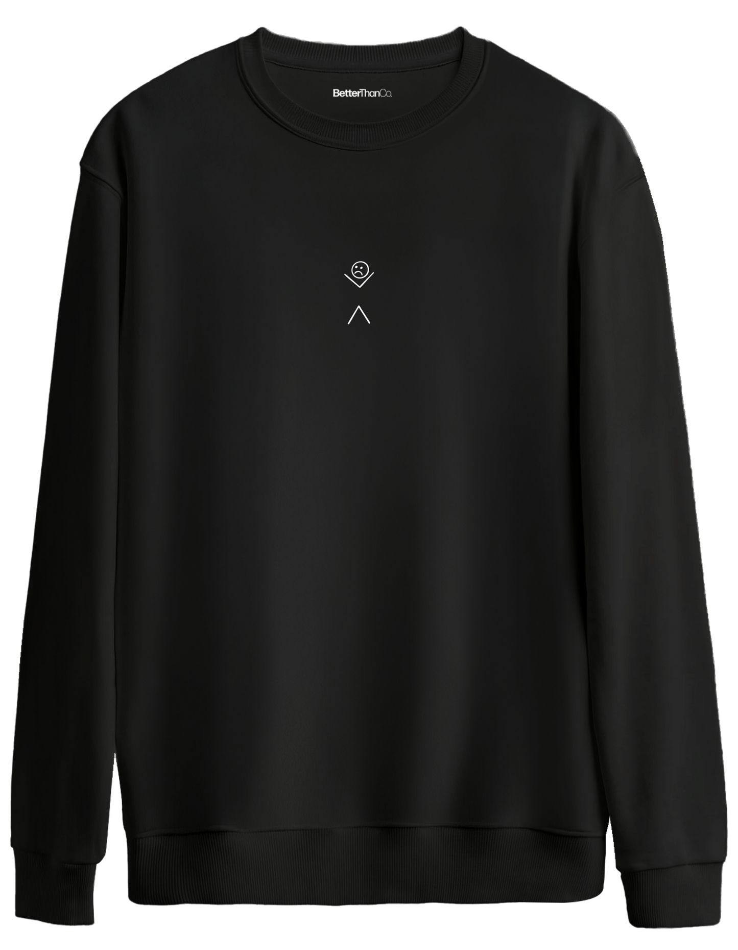 My Back! Baskılı Bisiklet Yaka Oversize Sweatshirt