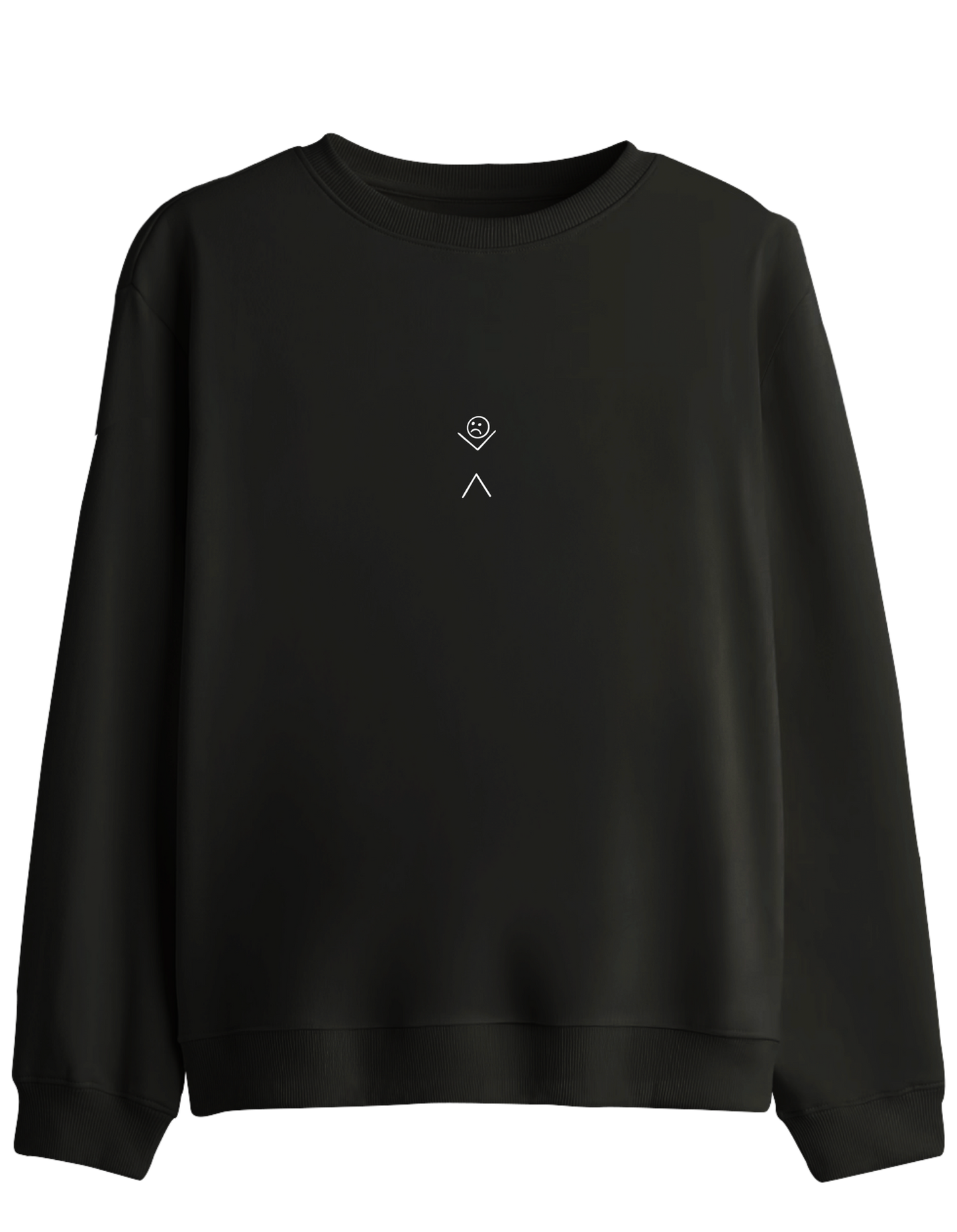 My Back! Baskılı Bisiklet Yaka Sweatshirt