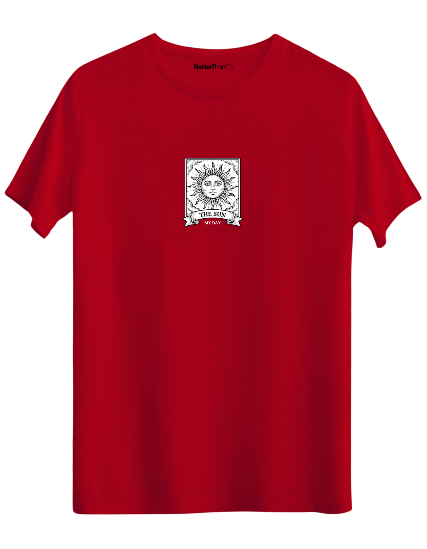 My Day Baskılı Bisiklet Yaka Regular T-shirt