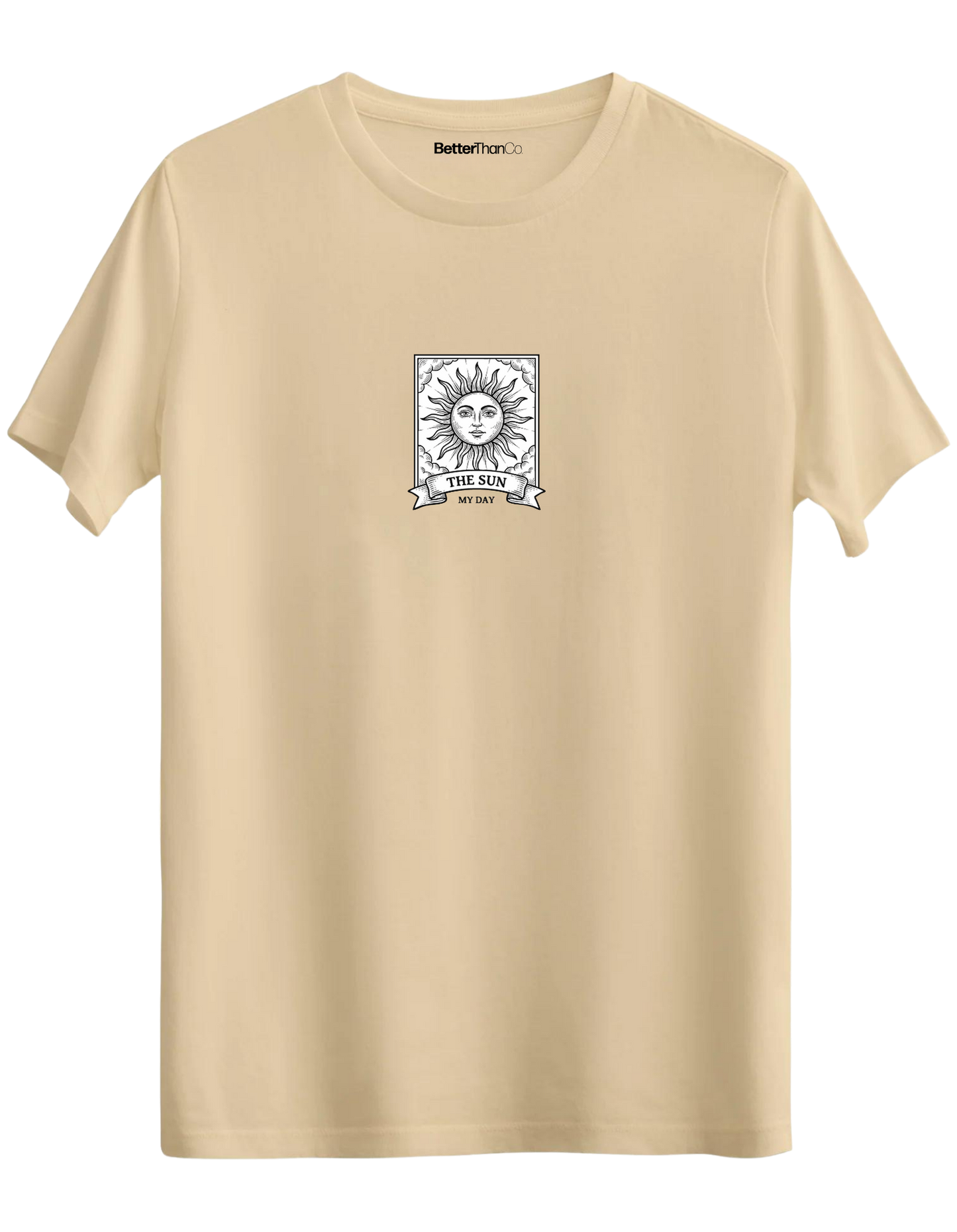 My Day Baskılı Bisiklet Yaka Regular T-shirt