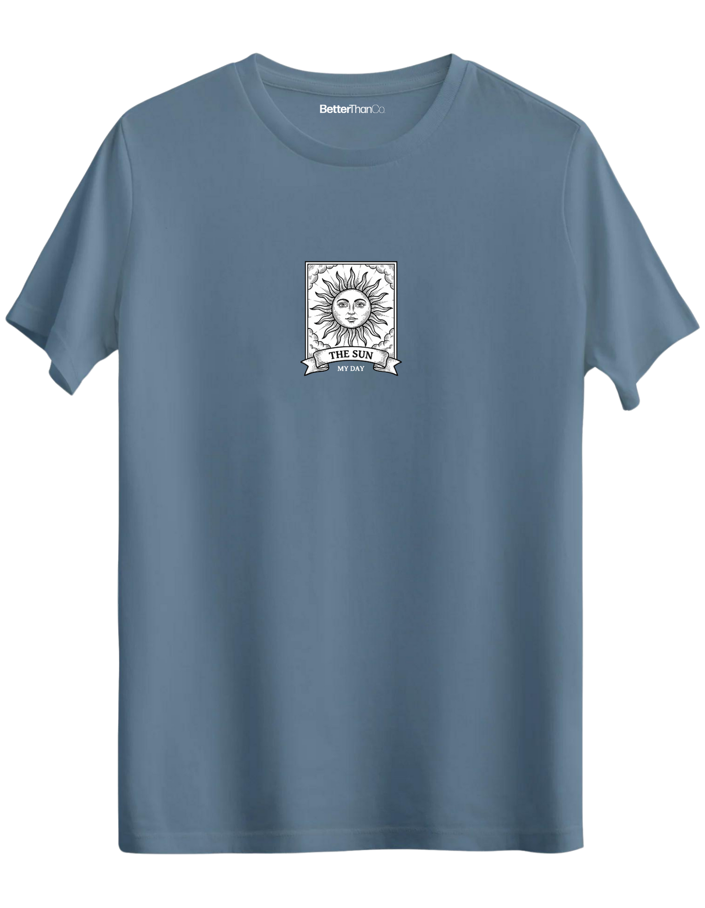 My Day Baskılı Bisiklet Yaka Regular T-shirt