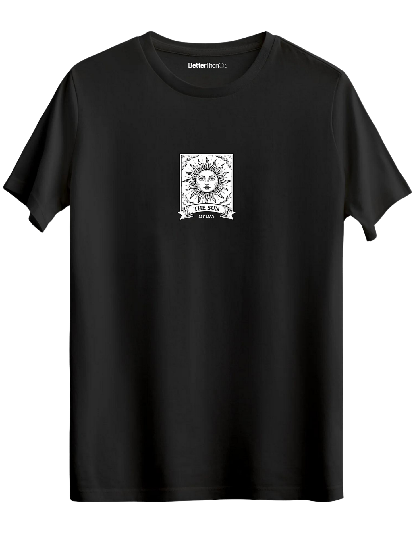 My Day Baskılı Bisiklet Yaka Regular T-shirt
