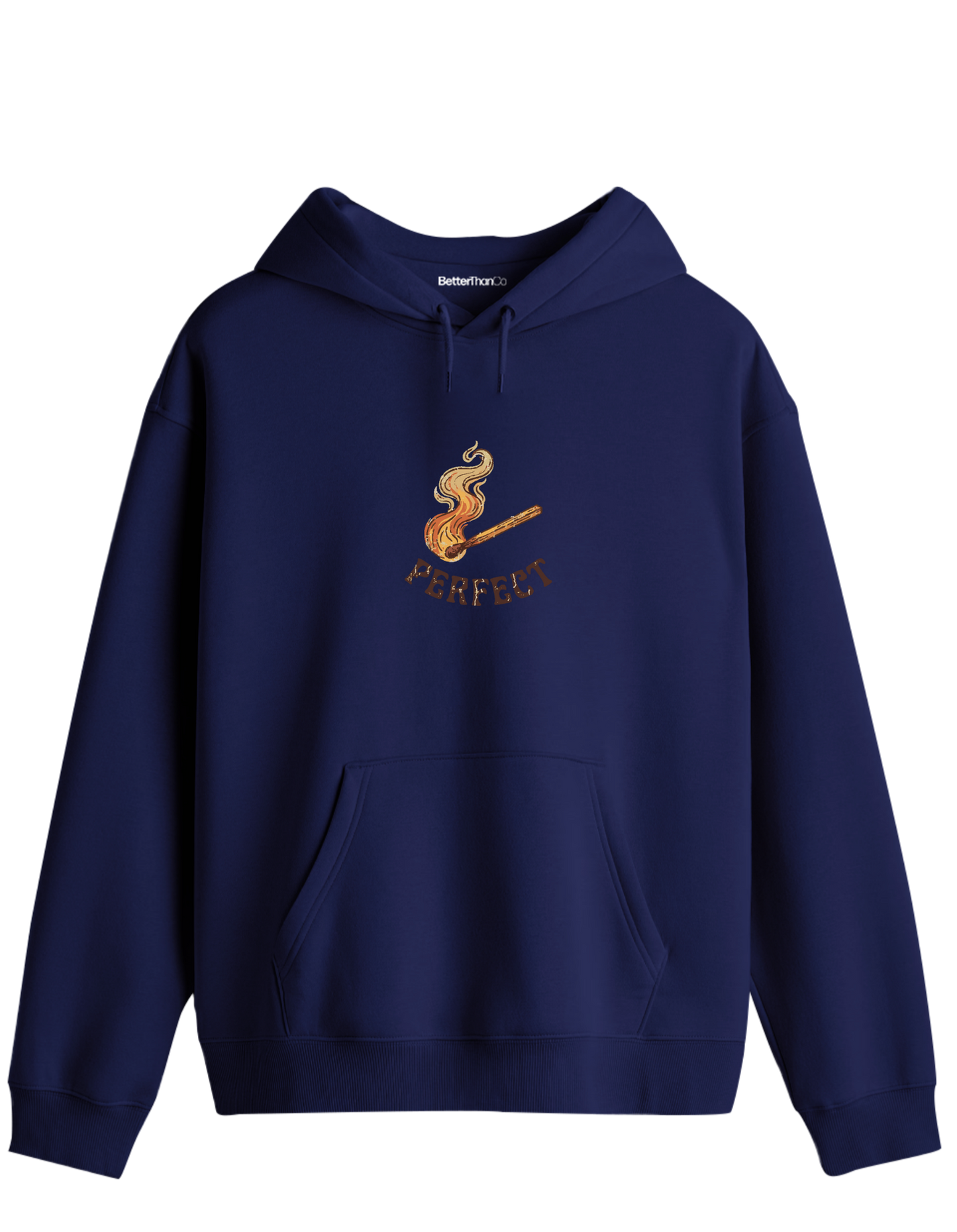 Perfect! Baskılı Unisex Kapüşonlu Yaka Hoodie
