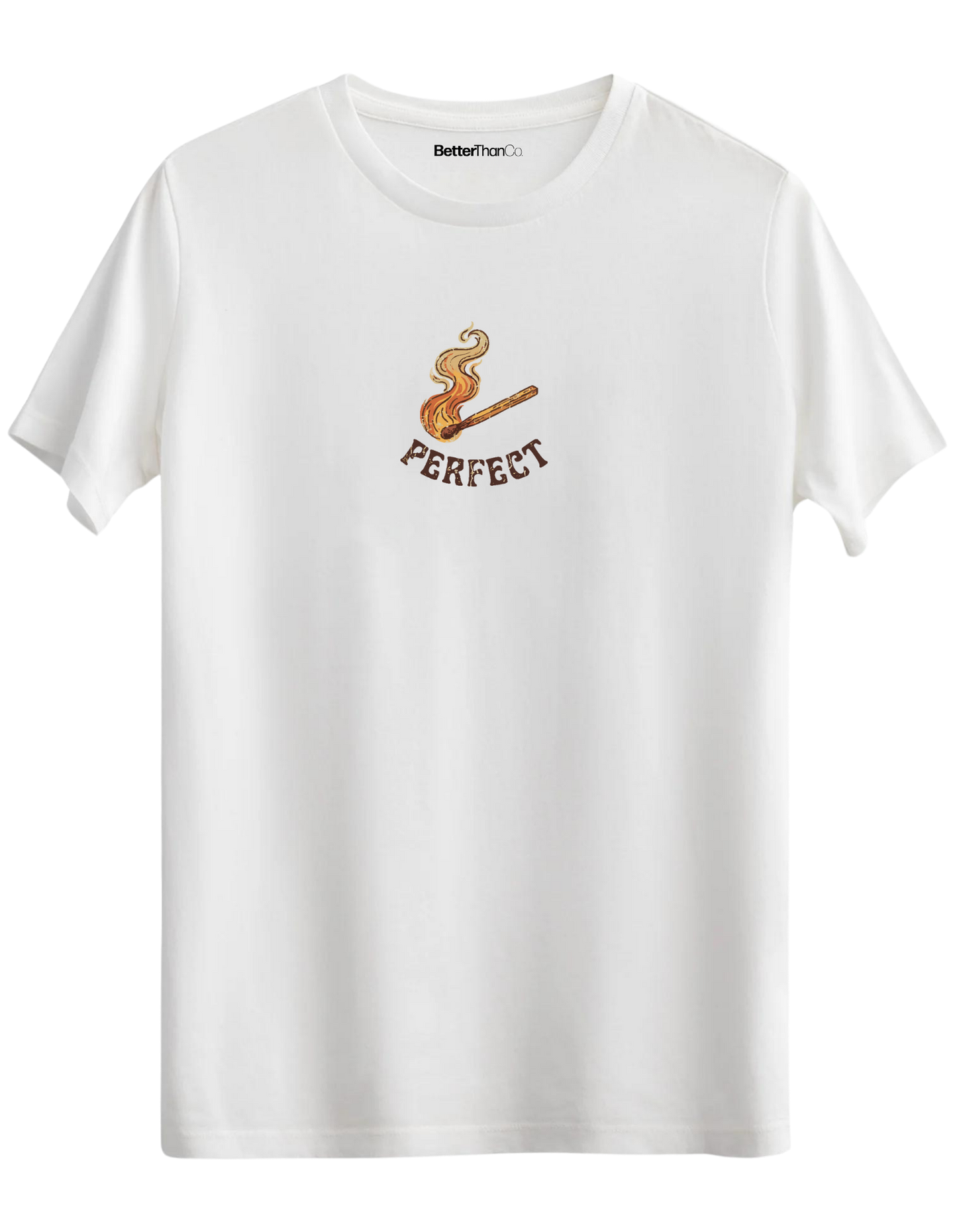 Perfect! Baskılı Bisiklet Yaka Regular T-shirt