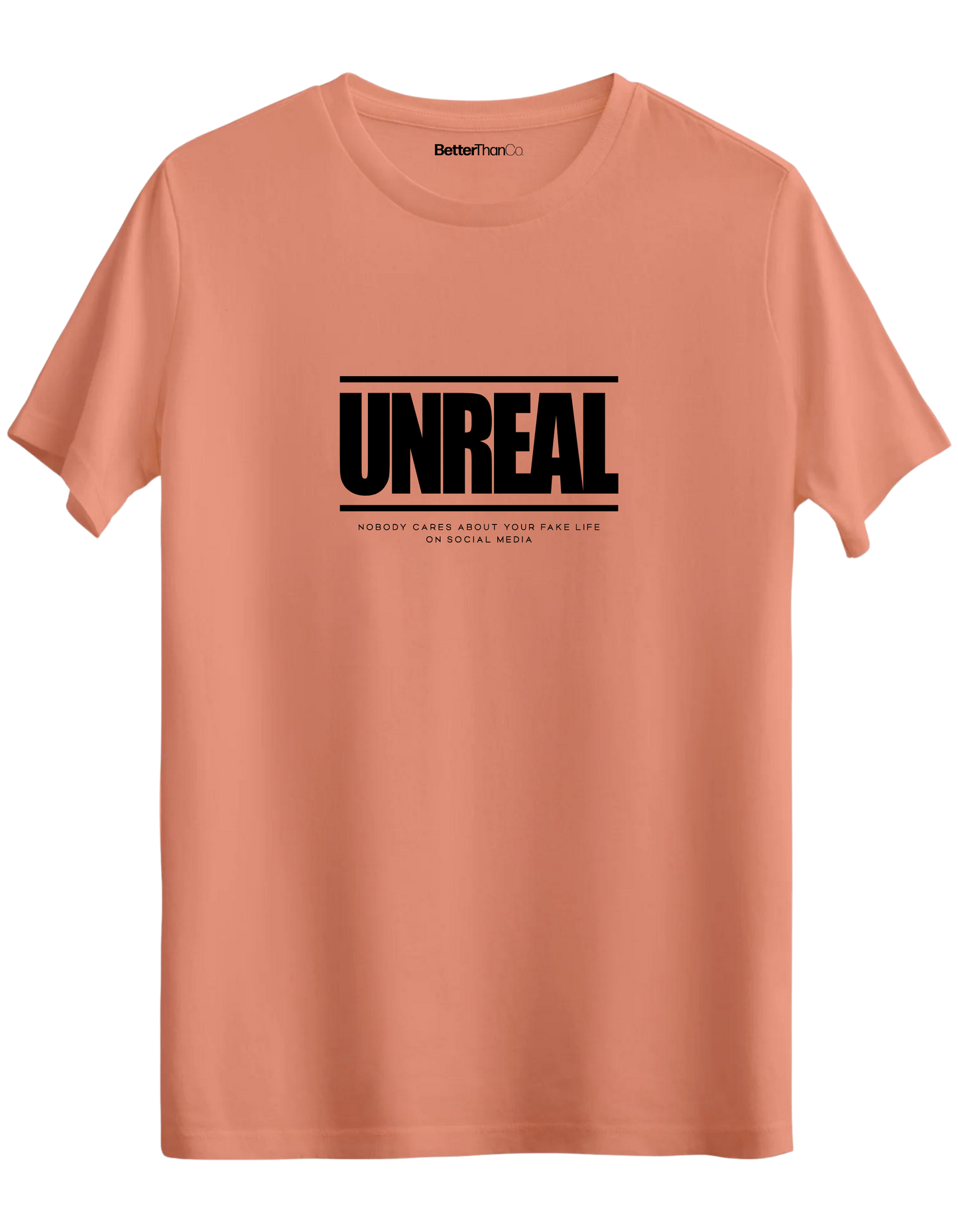 Unreal Baskılı Bisiklet Yaka Regular T-shirt