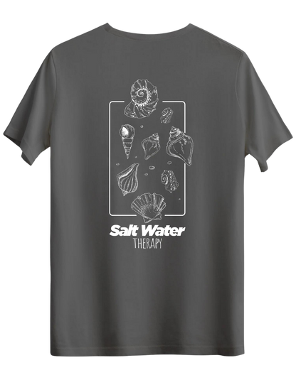 Salt Water Baskılı Bisiklet Yaka Regular T-shirt