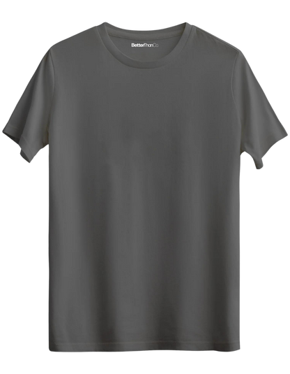 Classic Baskısız Bisiklet Yaka Regular T-shirt