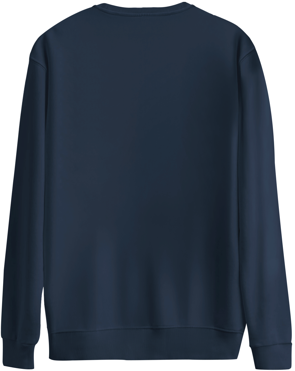 Basic Bisiklet Yaka Oversize Sweatshirt