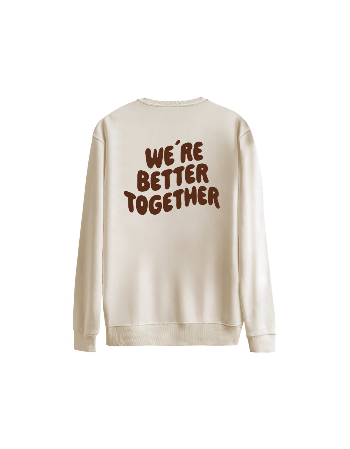 Better Together Baskılı Oversize Bisiklet Yaka Çocuk Sweatshirt