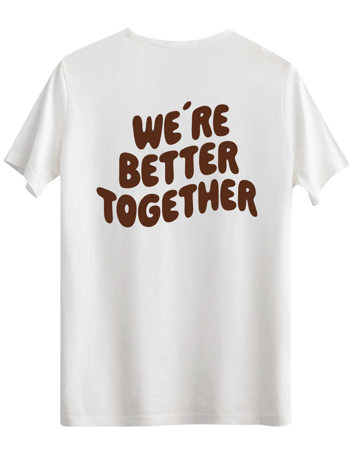 Better Together Baskılı Bisiklet Yaka Regular T-shirt