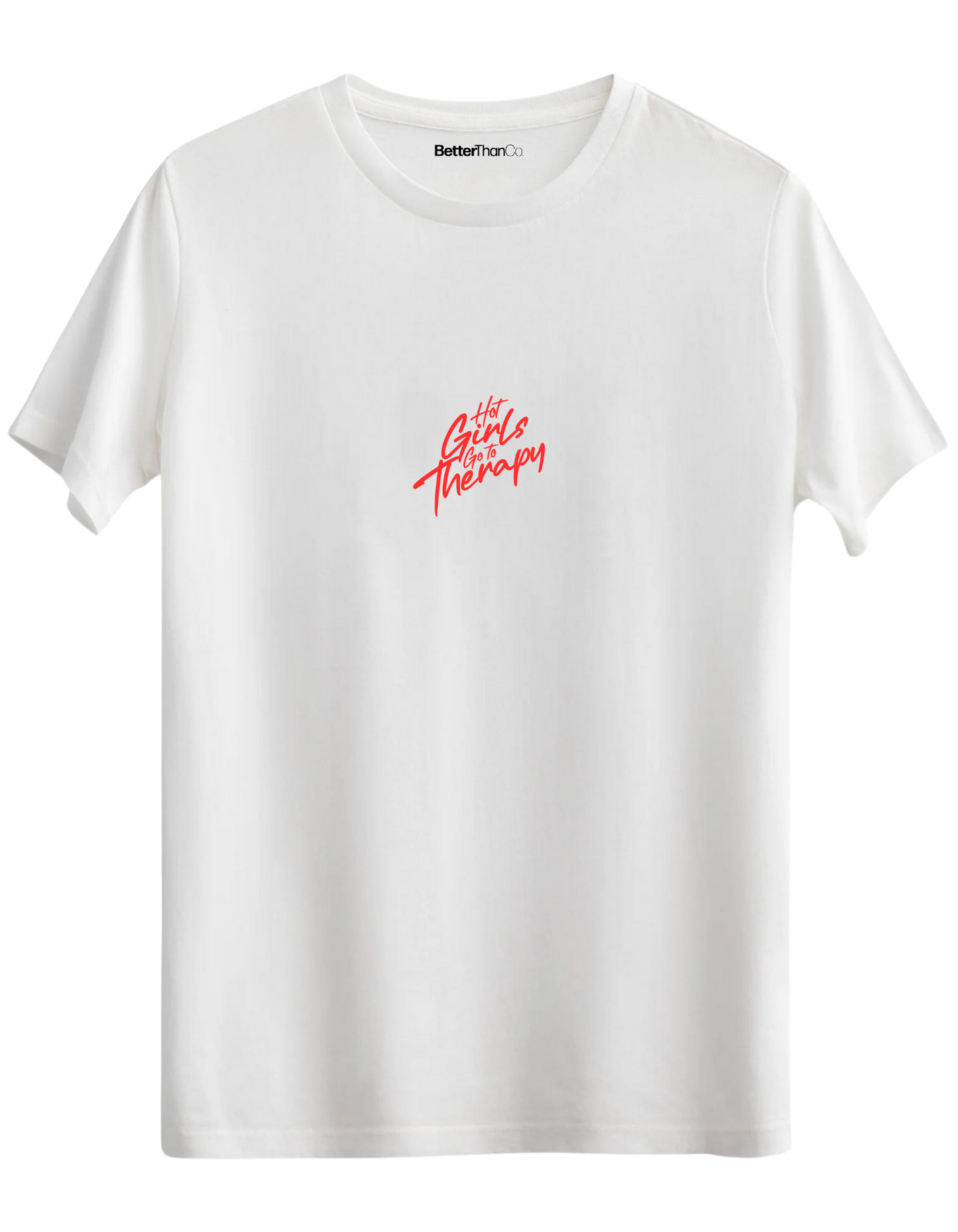 Therapy Baskılı Bisiklet Yaka Regular T-shirt
