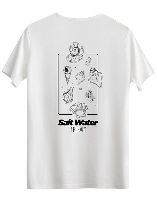 Salt Water Baskılı Bisiklet Yaka Regular T-shirt