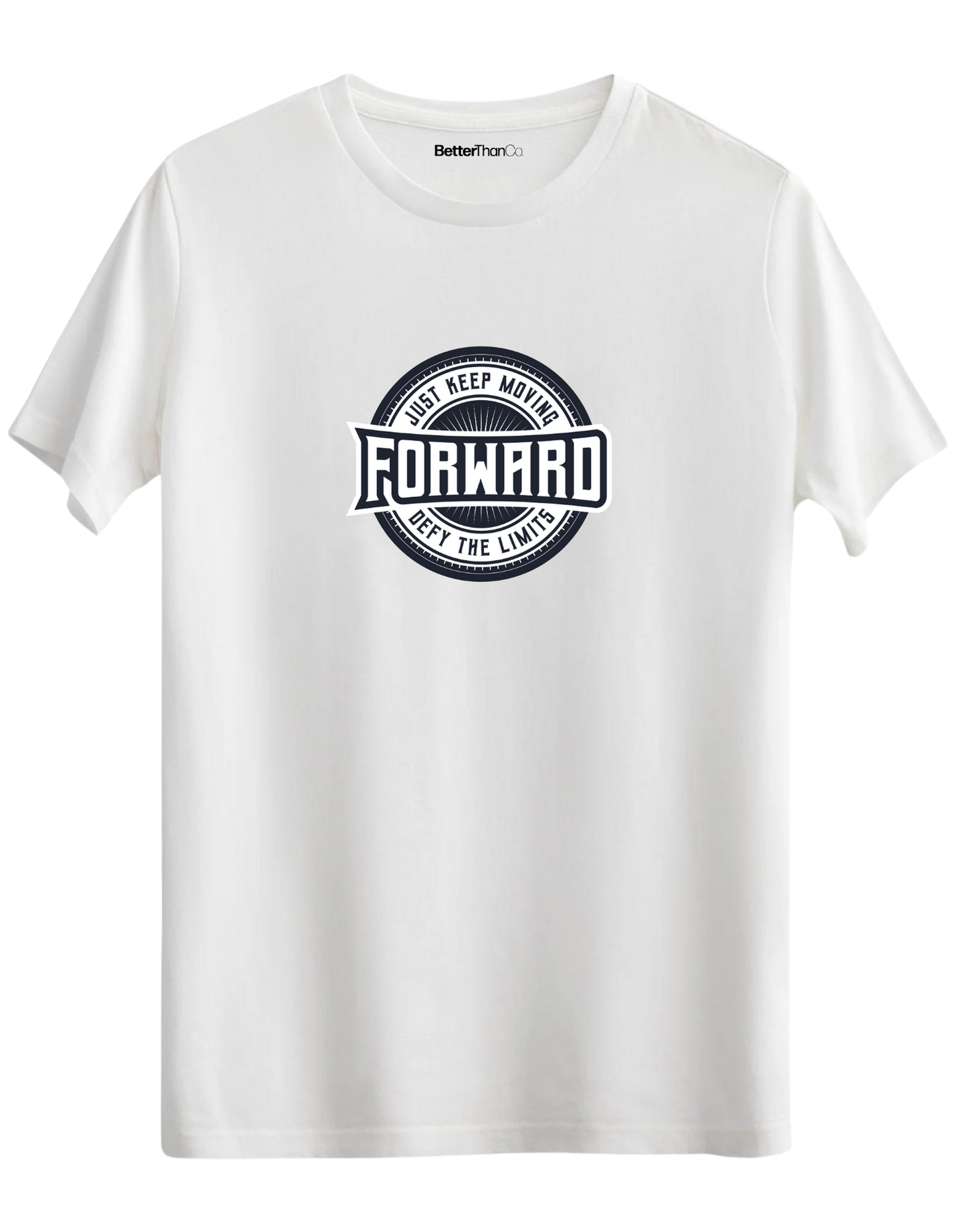 Forward Baskılı Bisiklet Yaka Regular T-shirt