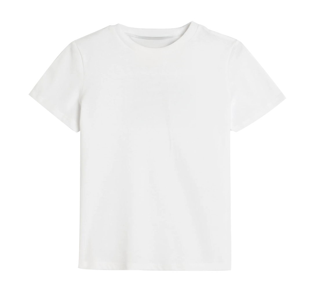Classic Bisiklet Yaka Çocuk t-shirt
