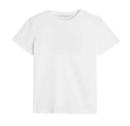 Classic Bisiklet Yaka Çocuk t-shirt