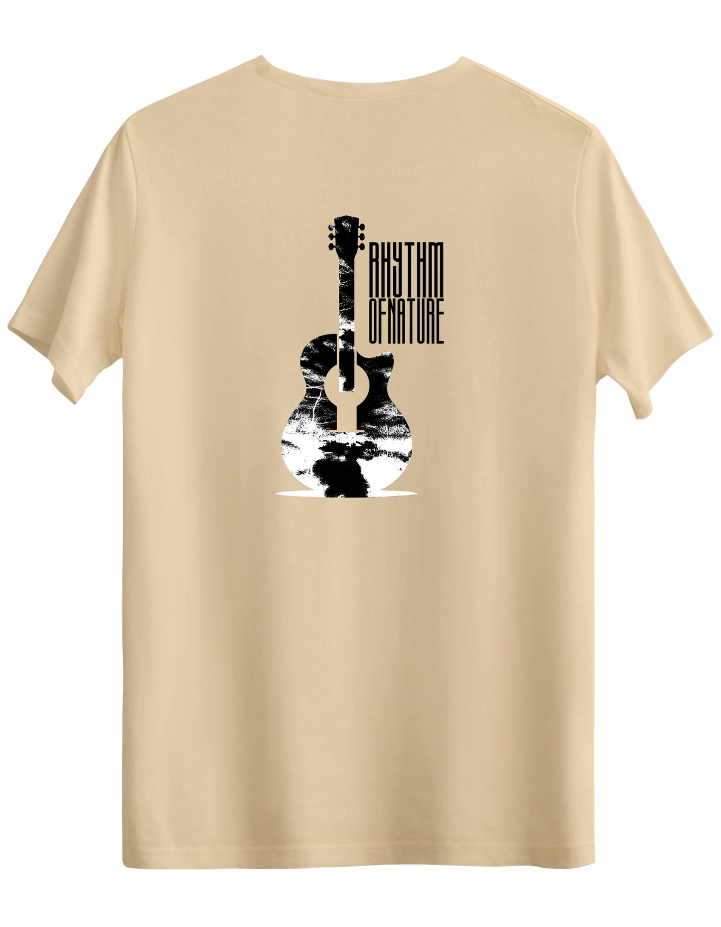 Rhythm Of Nature Baskılı Bisiklet Yaka Regular T-shirt