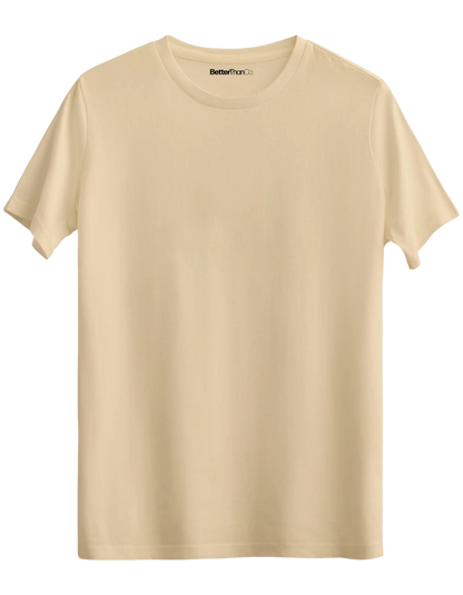 Classic Baskısız Bisiklet Yaka Regular T-shirt