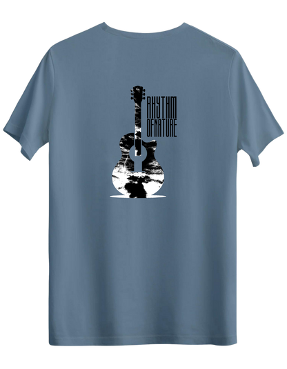 Rhythm Of Nature Baskılı Bisiklet Yaka Regular T-shirt