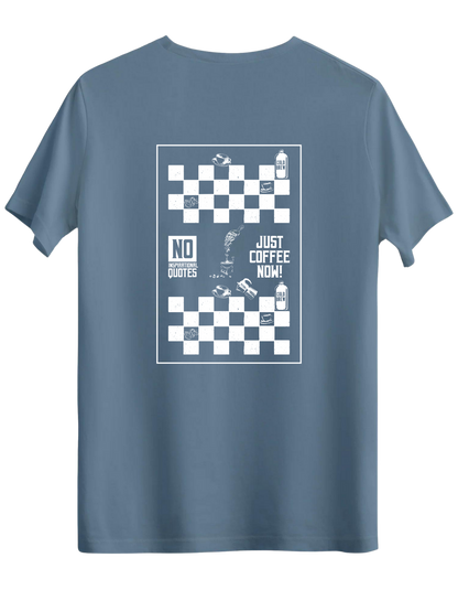 Just Coffee Baskılı Bisiklet Yaka Regular T-shirt