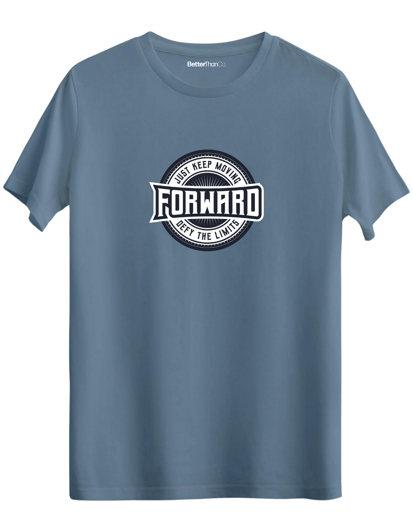 Forward Baskılı Bisiklet Yaka Regular T-shirt