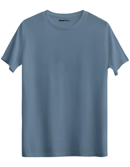 Classic Baskısız Bisiklet Yaka Regular T-shirt