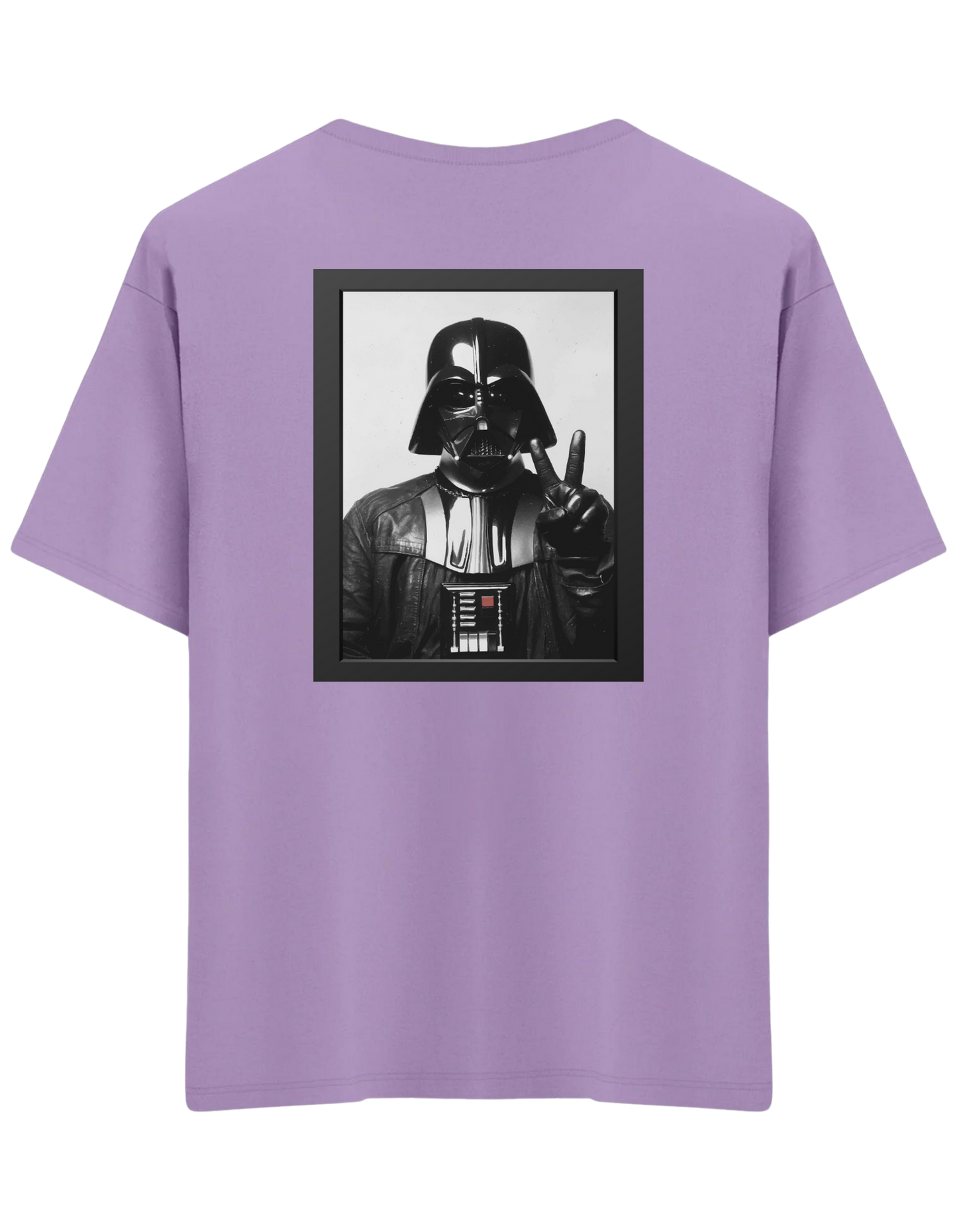 Master Of Peace Baskılı Bisiklet Yaka Oversize T-shirt