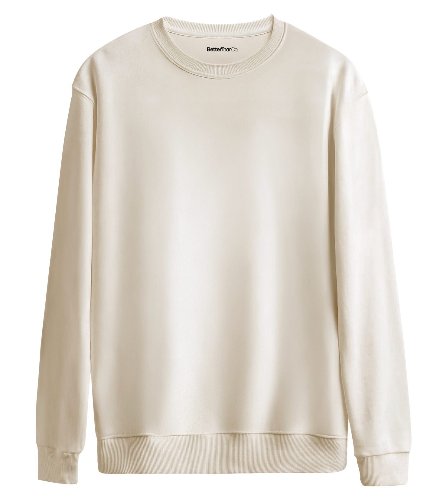 Just Coffee Baskılı Bisiklet Yaka Oversize Sweatshirt