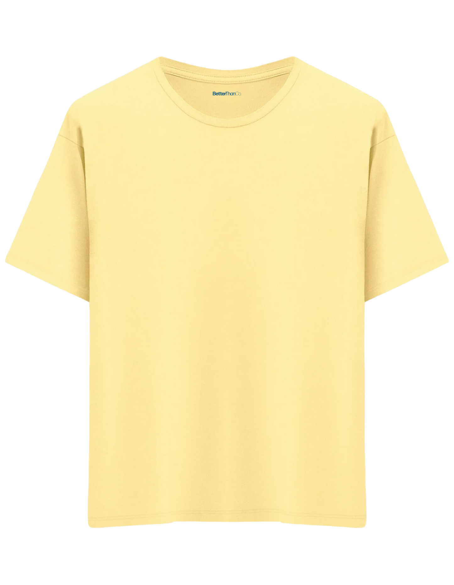 Classic Baskısız Bisiklet Yaka Oversize T-shirt