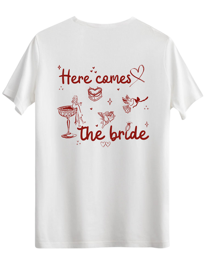 The Bride Baskılı Bisiklet Yaka Regular T-shirt