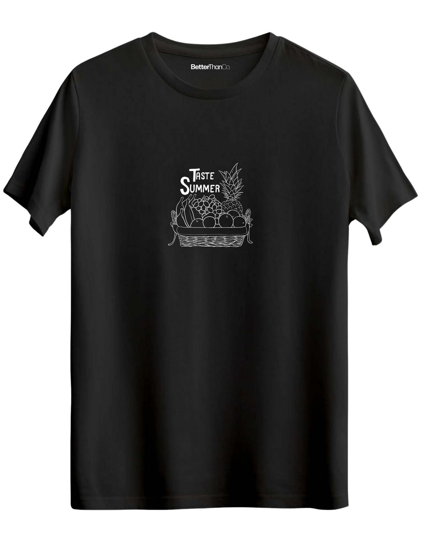 Taste Summer Baskılı Bisiklet Yaka Regular T-shirt