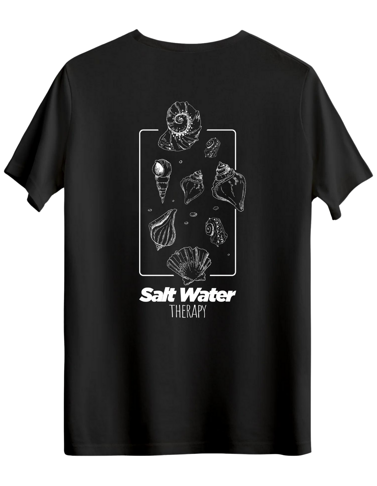 Salt Water Baskılı Bisiklet Yaka Regular T-shirt