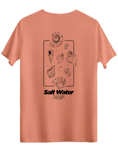 Salt Water Baskılı Bisiklet Yaka Regular T-shirt