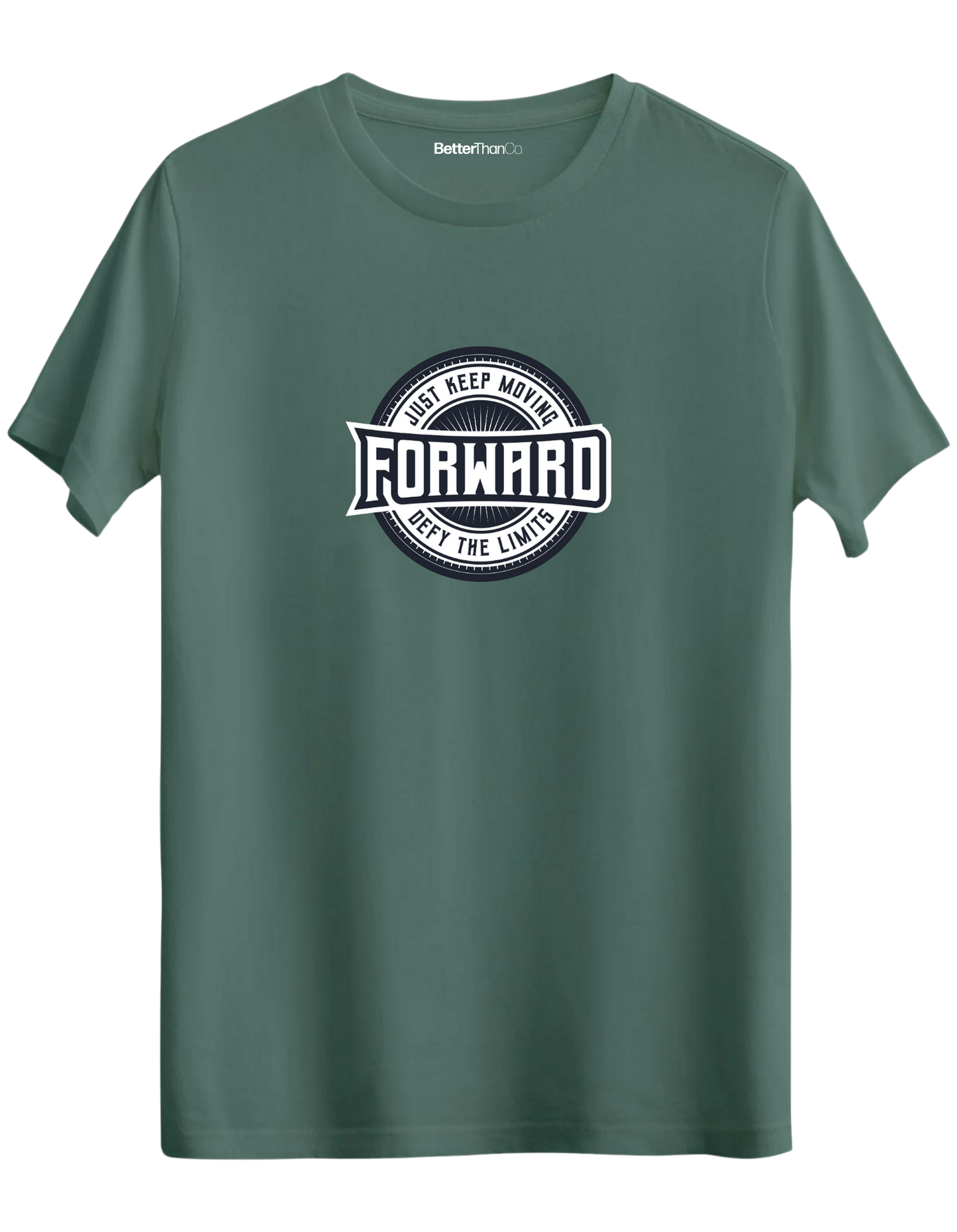 Forward Baskılı Bisiklet Yaka Regular T-shirt